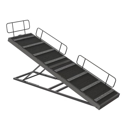 63 Inch Adjustable Dog Ramp for Bed and Couch