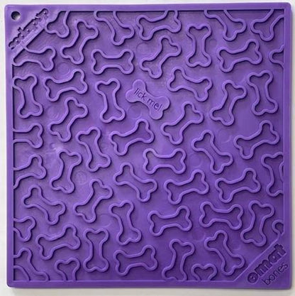 Bones eMat - Enrichment Lick Mat for Dogs and Cats
