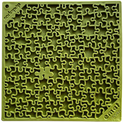 Jigsaw Puzzle eMat - Enrichment Lick Mat for Dogs and Cats