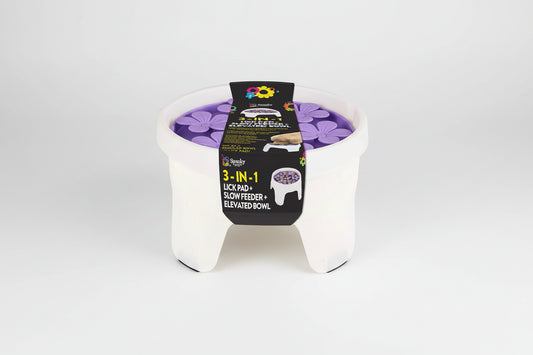 3-in-1 pet product with packaging on a white background