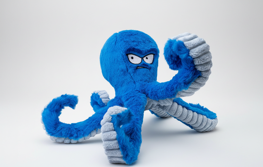 The ‘Never-Boring’ Crabby Octopus Tough Dog Toy